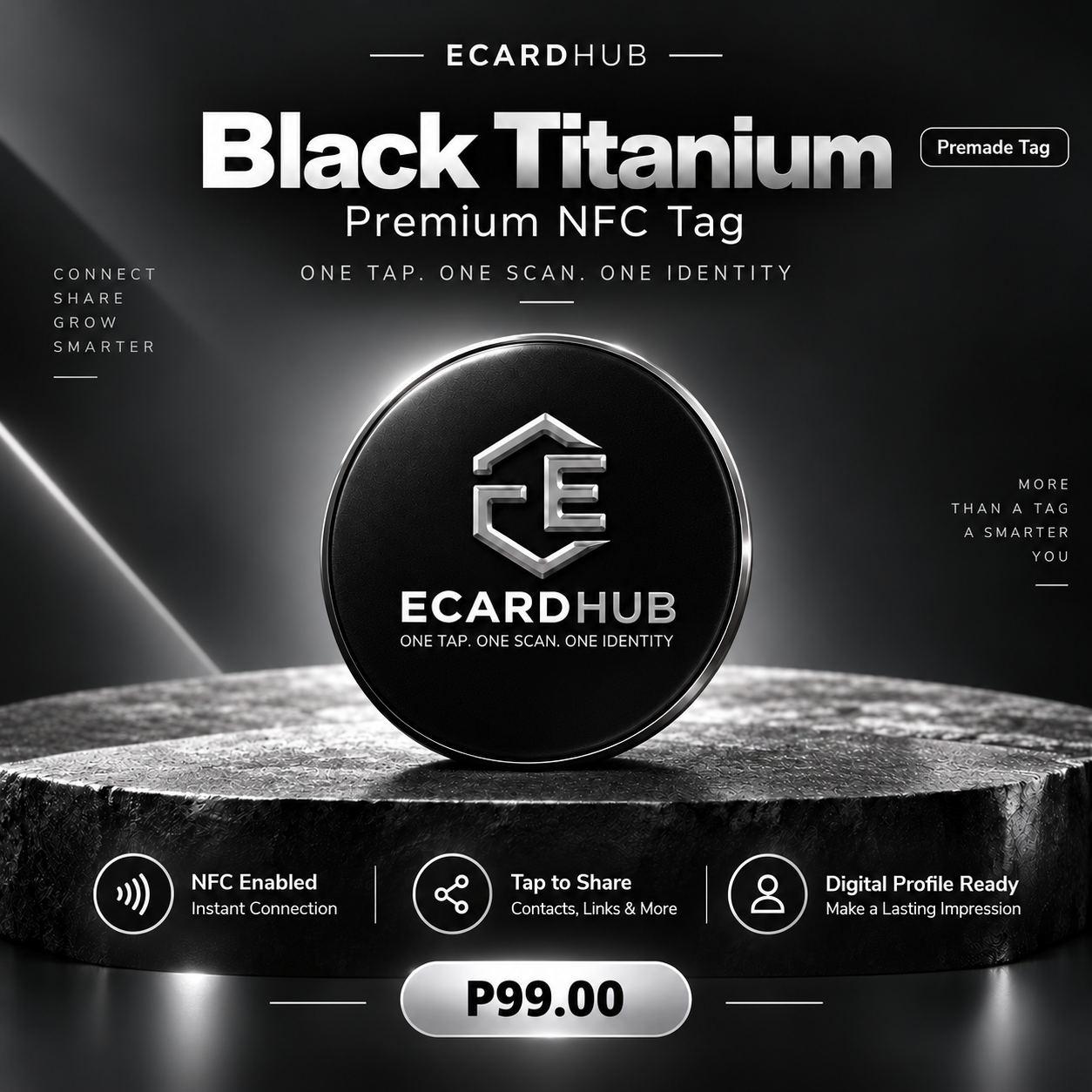 ECARDHUB NFC Smart Tag - additional photo